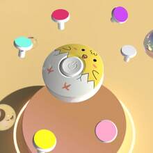 1 节 AAA 电池电动婴儿指甲磨床，开壳小鸡，电动指甲修剪器，新生儿指甲钳套装，带 6 个磨头，圆形手持式人体工学电动美甲套装，MQ-800，适用于婴儿、幼儿、儿童和成人指甲 - Chick Out of Shell - 查看 4