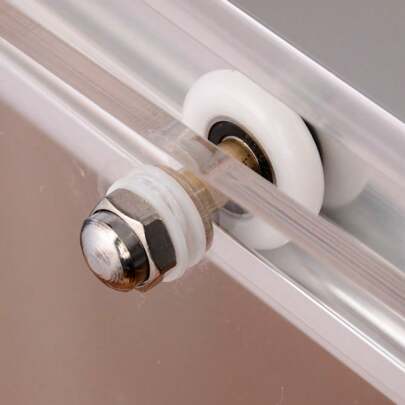 1pc 25mm/27mm Durable Shower Door Roller/Wheel/Track