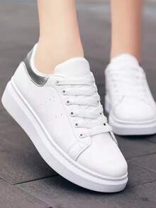 Men Sneakers - Silver - View 3