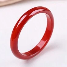 1個天然翡翠條手鐲，寶石手鐲，高品質珠寶(多種顏色和尺寸可選)，女士時尚手鐲，療愈冥想手鐲，光滑石手鐲，天然翡翠手鐲，可促進智慧、平衡、和平，假日禮物，送給她的禮物。