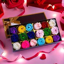 18 Schöne Rosen Künstliche Blume Ewige Rosen Geschenkbox, Kreatives Geburtstagsgeschenk, Kleines Geschenk, Souvenir, Neujahrsgeschenk, Valentinstag Geschenk, Wohnkultur, Schulbedarf - Übersicht 10