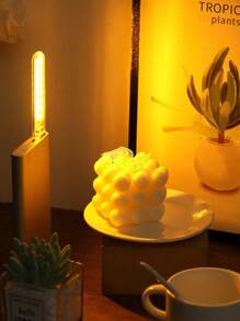 1 件便携式 8 LED USB 夜灯、室内外旅行 USB 照明、植物生长照明、卧室氛围夜灯