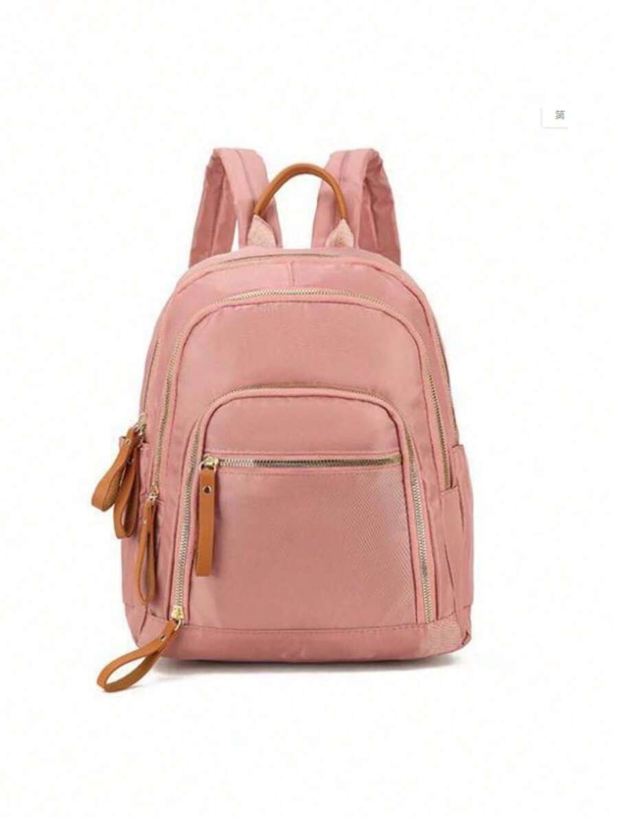 Mochila de moda para mujer multifunción - Rosa - Ver 1