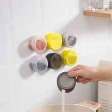 1pc Magnetic Spice Box, Portable Outdoor Camping Seasoning Container, Kitchen Oven Magnetic Container - Multicolor - View 11
