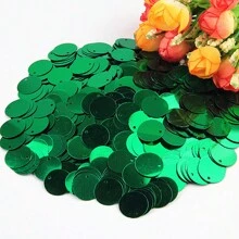 15mm Round Sequins Side Hole Loose Cup Sequin 1.5cm AB Mix Color Paillettes For Jewelry Making Diy Sewing Garment Craft Wedding Dress Decor 20g 210pcs