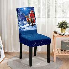 1/2/4/6 Cái Bộ Bọc Ghế Co Giãn Tại Nhà, Bao Gồm Bọc Tựa Lưng, Bọc Ghế Ăn, Vỏ Bọc Ghế, Khăn Trải Bàn, Khăn Trải Bàn Tranh Trang Trí - Nhiều màu - Xem 26