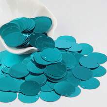 Większe okrągłe cekiny 30 mm PVC płaskie okrągłe cekiny 3 cm Hologram laserowe kolory konfetti Lentejuelas do rękodzieła taniec brzucha odzież akcesoria ślubne 20 g 60 szt.