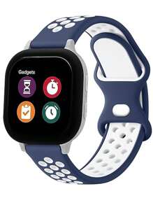 COOLIA 1入組矽膠運動錶帶，適用於Garmin Active5/Vivomove Trend/Vivoactive 5/Venu SQ2/Vivomove Sport/Venu 2 Plus/Approach S40/Forerunner 158/Forerunner 55/Venu/Venu SQ/Vivomove3/Vivoactive3 Music/VivoMove Luxe/VivoMove Style/Vivomove/Vivomove HR Sport/Vivoactive3/Vivoactive3 Music/Forerunner245/Forerunner245music/Forerunner645/Forerunner645music。適用於Galaxy Watch 6 5 4 Band 40mm 44mm/Galaxy Watch 6 4 Classic 43mm 47mm 46mm 42mm/Watch 5 Pro 45mm/Watch 3 Band，Active 2 Band。適用於Watch GT3 42mm/Watch GT2 42mm/Watch 2。適用於Honor Watch SE/Honor MagicWatch2 42mm。適用於Amazfit Active/GTR Mini/Bip3 Pro/Bip3/GTS4 Mini/GTS 3/GTS 2e/GTS 2mini/GTS 2/Pop Pro/Pop/BIP U/GTR 42MM/GTS/BIP/BIP Lite/Bip 1S/ZEPP E/GTS4/GTS4min。適用於其他20mm的男女手錶帶，大碼 - 20mm-Large - 查看 8