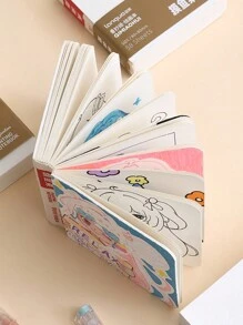 1 本用于素描、水彩画、手绘的艺术书，含 200g 超厚亚克力纸，用于涂鸦和艺术用品的口袋素描本，学校和办公文具，返校，母亲节，妈妈的礼物，返校，学校用品 - 彩色 - 查看 2