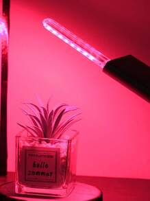 1 件便携式 8 LED USB 夜灯、室内外旅行 USB 照明、植物生长照明、卧室氛围夜灯