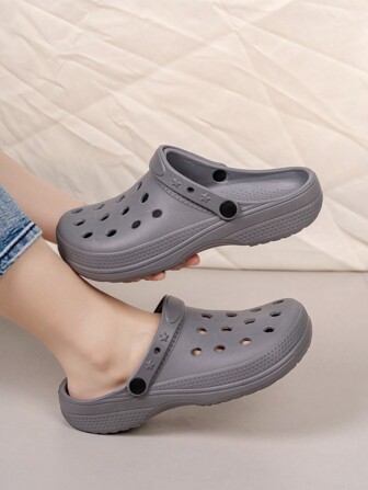 Men's New Hollow-Out Shoes, Summer, Soft Anti-Slip Breathable Indoor&Outdoor Dual-Purpose Lightweight Sandals