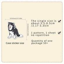 50pcs Alaska Graffiti Stickers, Personalized Cartoon Cute Dogs Decoration, Waterproof Stickers For Computers And Phones - 50 Alaska - 1187 - View 6