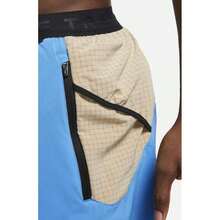 Nike Dri-FIT Trail Running Shorts - Light Photo Blue/ Khaki - View 5