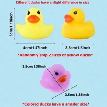Little Yellow Duck Children Funny Water Play Toys Sounding Mini Duck Swimming Pool Floating Toys Kids Bathing Toys Gift For Kids