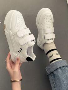 Pantofi de damă cu cârlig și buclă, 2025, pantofi plat pentru femei, sport casual, iarnă