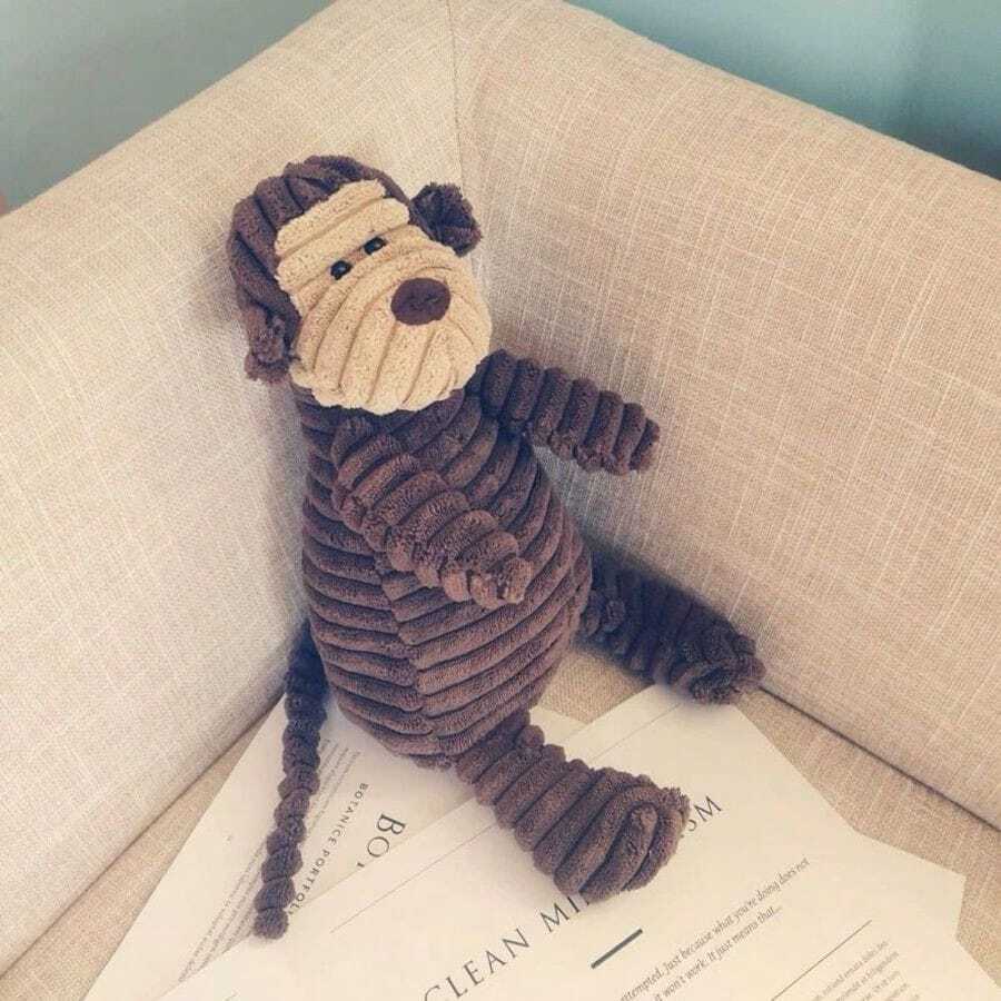 Pet Plush Toys - Brown - View 1
