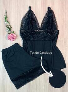 Women Nightgowns & Sleepshirts - Black - View 1