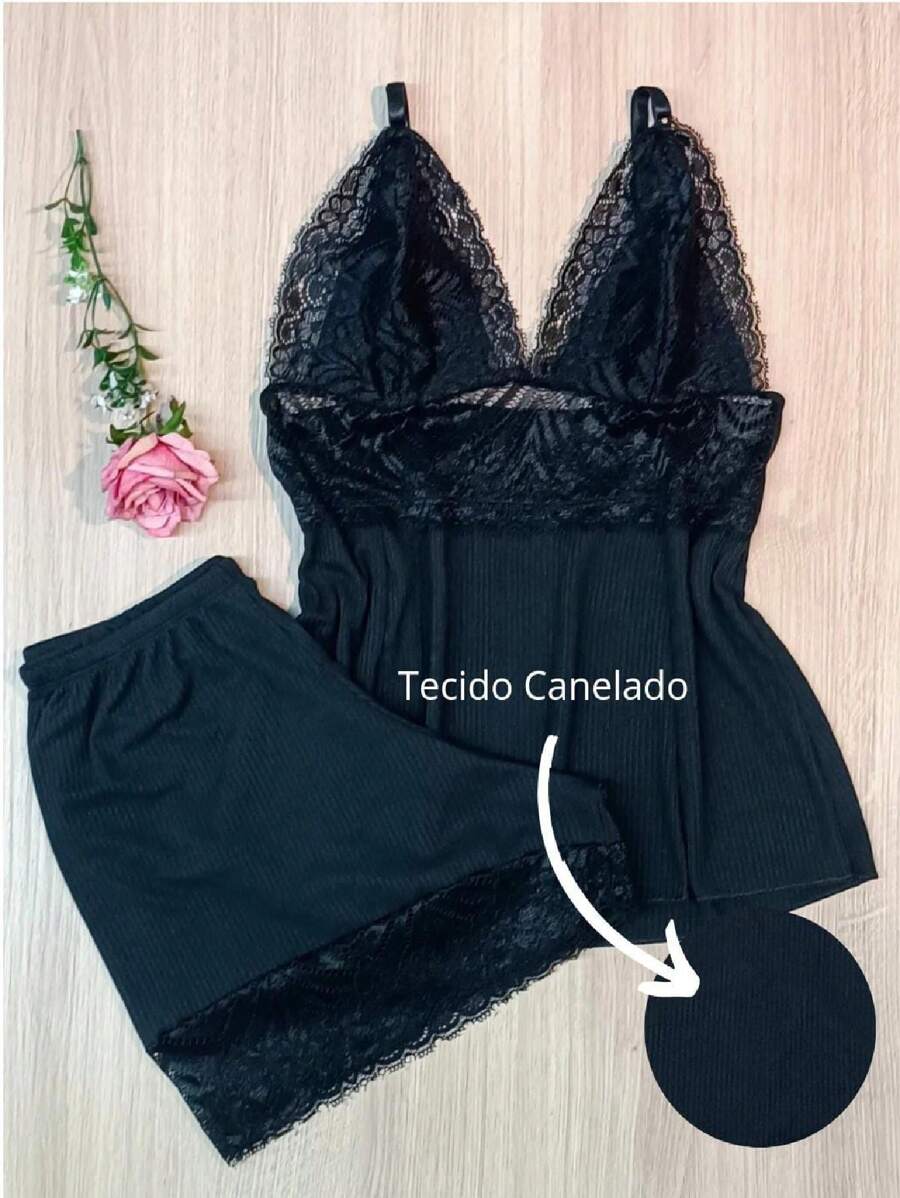 Women Nightgowns & Sleepshirts - Black - View 1