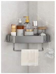 1 Giá Để Đồ Phòng Tắm Đa Năng, Kệ Để Đồ Hình Tam Giác Tiết Kiệm Không Gian - Một kích thước phù hợp với tất cả - Xem 9