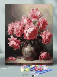 1 Bộ tranh sơn dầu kỹ thuật số tự làm 40x50cm, Hoa hướng dương vẽ tay, Bộ vật liệu vẽ tranh acrylic, Trang trí tường nghệ thuật, Dụng cụ nghệ thuật tự làm cho người lớn và người mới bắt đầu, Tranh trang trí nhà cửa, Bộ công cụ vẽ tranh vải - jw24402 - Xem 7