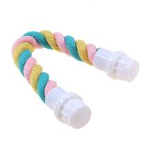 1pc Bird Cage U-Shaped Bird Rack Parrot Swing Climbing Ladder Stand Pole Bird Cage Climbing Rope - Multicolor - View 10