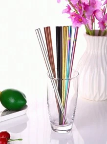 1/5 chiếc đũa thép không gỉ Holographic, đũa hiện đại cho nhà bếp trong bộ đồ ăn khách sạn cao cấp, nhà bếp, quà tặng Giáng sinh - Nhiều màu - Xem 6