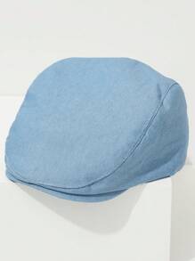 Eine Frühjahr/Sommer neue Einfarbig Kinder Baskenmütze, Unisex Baby Jungen und Mädchen modische Kopfbedeckung für Kinder mit einfachem Baseballkappe