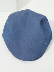 Eine Frühjahr/Sommer neue Einfarbig Kinder Baskenmütze, Unisex Baby Jungen und Mädchen modische Kopfbedeckung für Kinder mit einfachem Baseballkappe