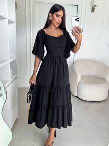 Women Dresses - 黑色 - 查看 1