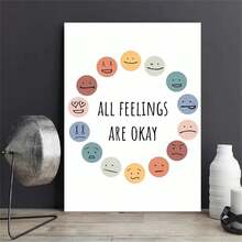 1入組帆布海報印刷畫，感覺像是數字印刷，效果絕佳，牆面裝飾，家居客廳牆壁藝術畫，無框 - 彩色 - 查看 3