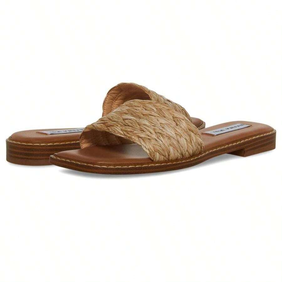 Sandal Sandra - raffia tự nhiên - Xem 1