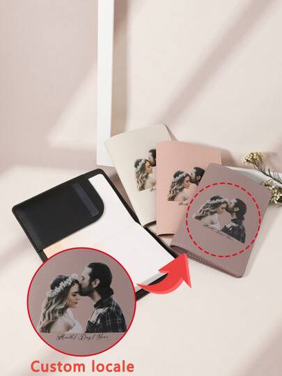 Funda de pasaporte y soporte de identificación personalizada de pareja, accesorios de viaje, monedero de dinero, regalo para el Día de San Valentín/Día de la Madre/Cumpleaños, útiles escolares, vuelta al colegio, escuela, para oficina, universidad, aula, regalos para maestros, universitarios, colegiales, dormitorios, maestros y niñas, adolescentes, estudiantes de secundaria, preparatoria, secundaria y universidadSopor debajo de las líneas de clase
