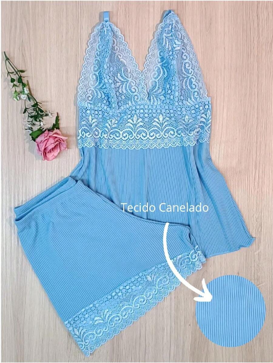 Women Nightgowns & Sleepshirts - Blue - View 1