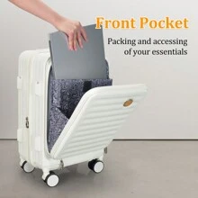 Joyway - 4個行李套裝PC硬殼旋轉行李箱 -（可擴展的20英寸，24英寸）28英寸，此為審查行李箱