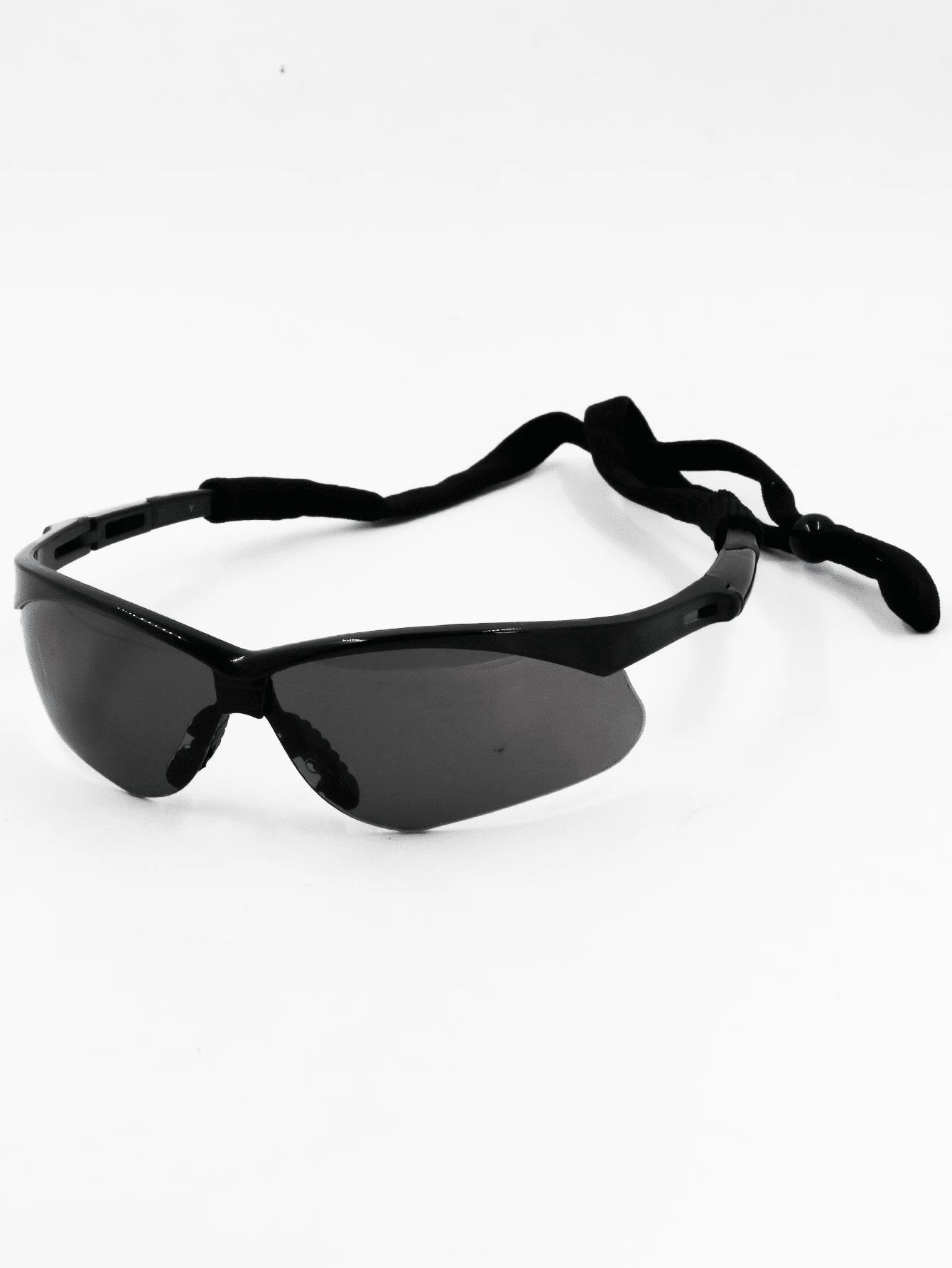 Gafas de seguridad Negras, resistentes a los arañazos, medio marco - Negro - Ver 1