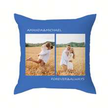 1pc Custom Photo Collage Pillow With Insert, Personalized Pillow With 2 Photo, Customized Gifts For Friends, Pictures Of Pillows, Private Photos Of Pillows, Real Person Homemade Birthday Gifts, ,Breathable,Lightweight,Washable,Funny,Cute,Love,Soft,Comfortable,Elegant,Simple,Custom,Personalized,Unique,Ideal Gifts For Him,Ideal Gifts For Her,Him,Her,Boyfriend,Girlfriend,Dad,Mom,Family,Friends,Pets,Son,Daughter,For Anniversaries,For Mother's Day,For Birthdays,For Valentine's Day,For Graduation,For Father's Day,For Children's Day,For Weddings,For Housewarming,Sofa,Bed,Car,Tea Room,Bedroom,Bathroom,Living Room,Dining Room - Multicolor - View 13