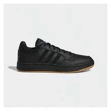 Adidas Hoops 3.0 Low Classic Vintage Sportswear Shoes GY4727 Men's Black NR7565 - 黑色 - 查看 1
