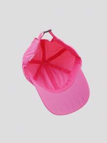 1 件装男女通用 Snapback 帽子,嘻哈帽,街头老爹帽,透气棒球帽 - 吸湿排汗遮阳运动帽,适合户外活动 - 涤纶针织面料,无弹性,编织方法 - 休闲太阳帽,透气网眼,快干尖顶帽,可调节,非常适合户外运动 - 彩色 - 查看 6