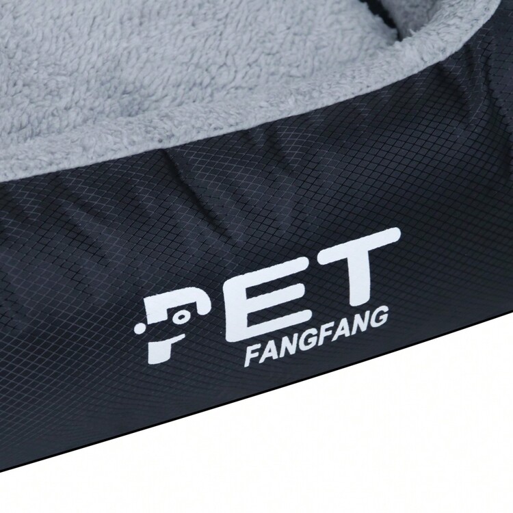 PET FANG FANG 1pc Portable Carrying Dog/Cat Bed For Travel, Pet Safety Seat For Small And Medium-Sized Dogs - Black - View 6