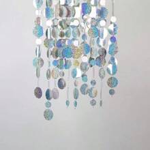 20g 180pcs Paillettes 2cm Round Sequins Side Hole Loose Sequin 20mm Mix Color For Jewelry Making Diy Sewing Garment Craft Wedding Dress Decor