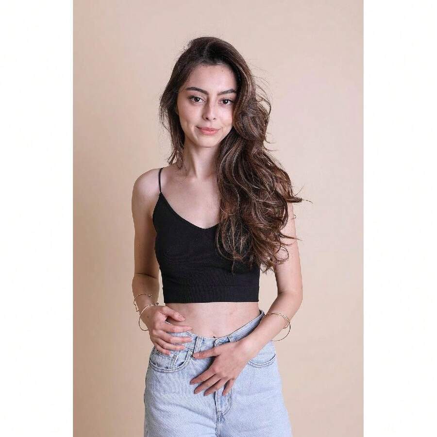 Low Back Brami - Black - View 1