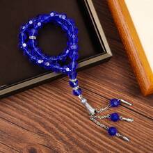 1入新款念珠手鏈，伊斯蘭教 33顆珠手持禱珠，適用於男女常誦首 - 手串手鍊 - 查看 13