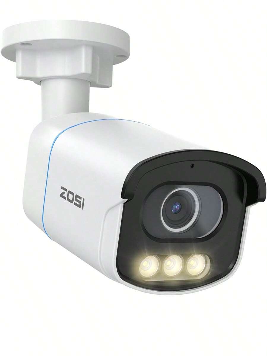 ZOSI C186 Aurora Lux True Color Night Vision 5MP 3K PoE Security Camera ...