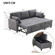 Sweiko Sofas & Couches - Grey - View 9