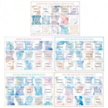 Pestañas de la Biblia, 75 pestañas, pestañas de la biblia para biblias de estudio, índice de la biblia pestañas, pestañas de libros de la biblia, etiquetas de la biblia pestañas - Negro - Ver 5