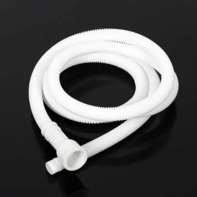 1件装多功能水管水龙头延长管适用于洗衣机进出水家用排水管户外加厚防紫外线空调排水管加强型大口径厨房浴室户外空调进出水管
