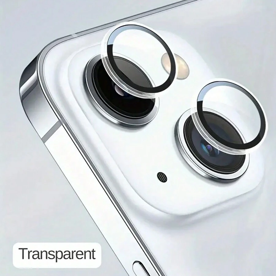 High-Quality Tempered Glass Camera Lens Protector Film For IPhone 11-17 Series, Transparent - Clear - View 1