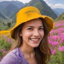 Koreaanse versie vissershoed voor dames, lente/zomer/herfst/winter, bescherming tegen de zon, UV-bescherming, trendy emmerhoed, retrostijl, gebreide rand, zonnehoed voor heren en dames, Japanse stijl, veelzijdig.