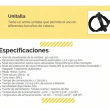 "Careta Electrónica para Soldar Freedom Eagle Adir 6710 – Protección Automática" - Azul - Ver 7