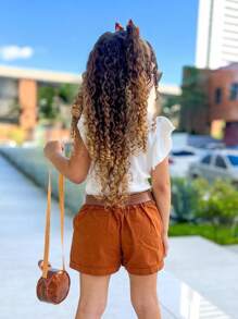Young Girls Sets - Rust Brown - View 5